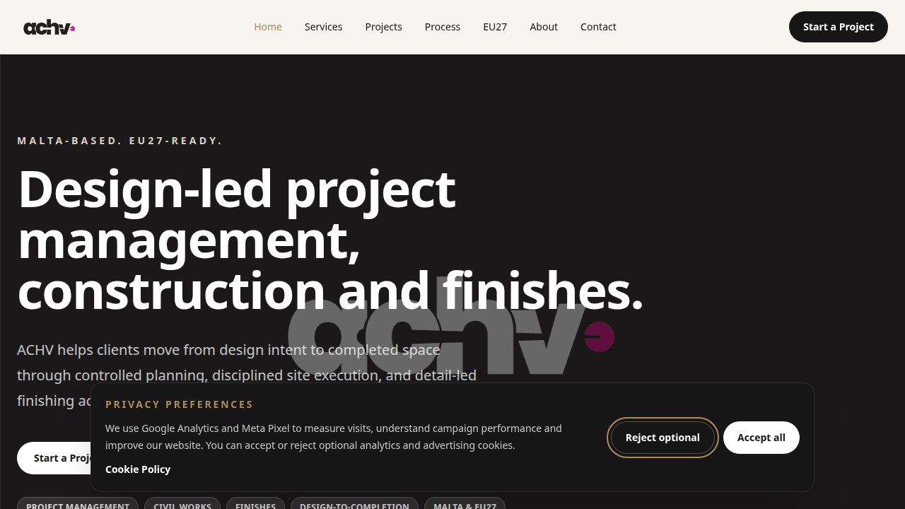 Achv website