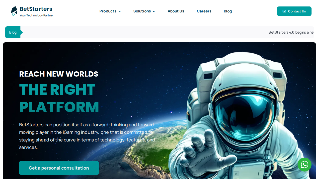 Betstarters website