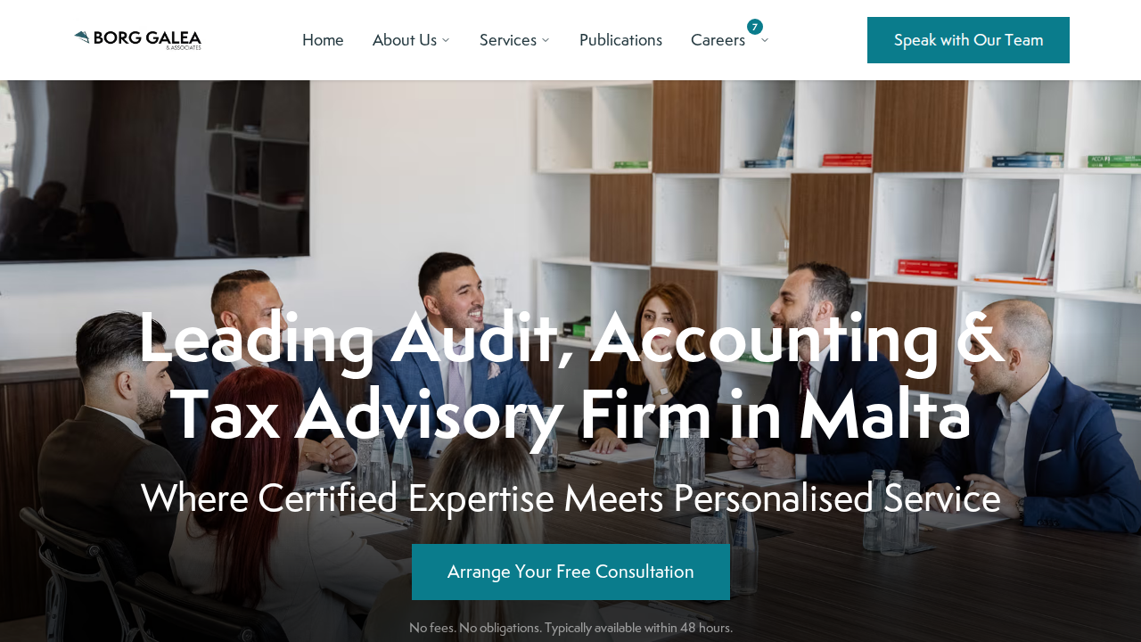 Borg Galea & Associates website